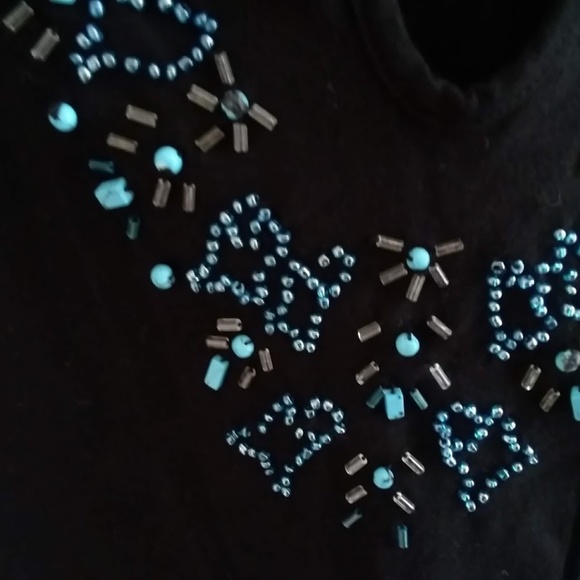 Kikit Beaded Embellished Top-XL - Picture 2 of 4